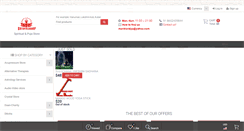 Desktop Screenshot of divyayogashop.com